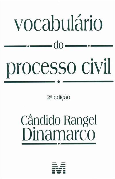 VOCABULARIO DO PROCESSO CIVIL