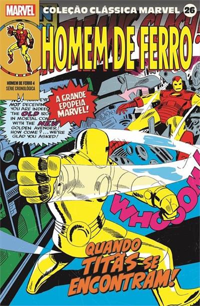 COLEÇAO CLASSICA MARVEL VOL.26 - HOMEM DE...VOL.04