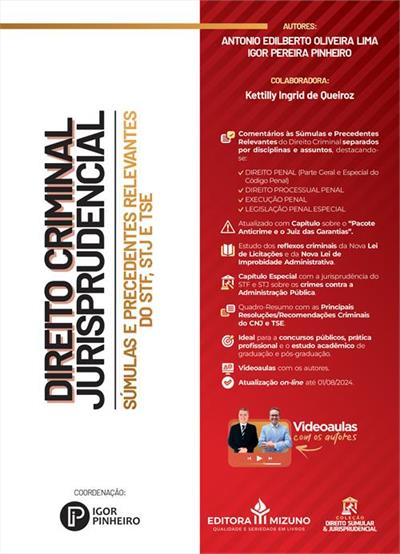 DIREITO CRIMINAL JURISPRUDENCIAL: SUMULAS E...TSE