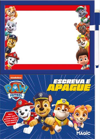 PATRULHA CANINA - ESCREVA E APAGUE