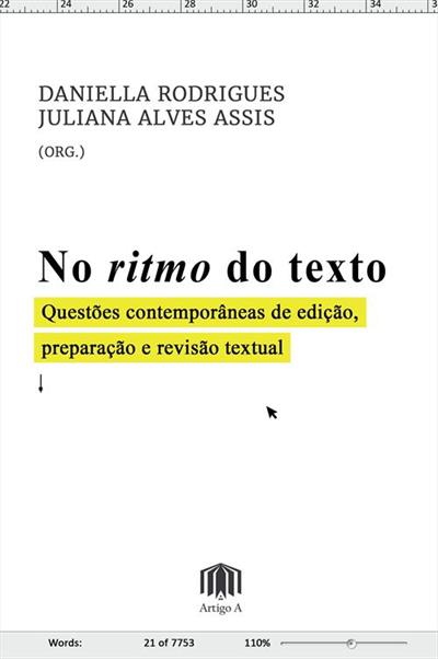 NO RITMO DO TEXTO: QUESTOES CONTEMPORANEAS...TEXTUAL