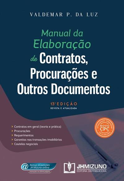 MANUAL DA ELABORAÇAO DE CONTRATOS...DOCUMENTOS