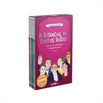 BOX O ESSENCIAL DOS CONTOS RUSSOS...HISTORIAS