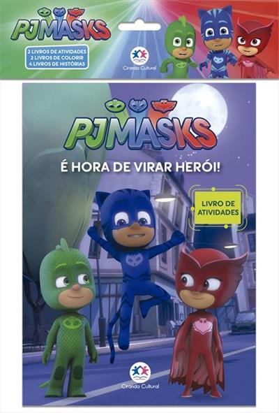 PJ MASKS - KIT COM 8 LIVROS