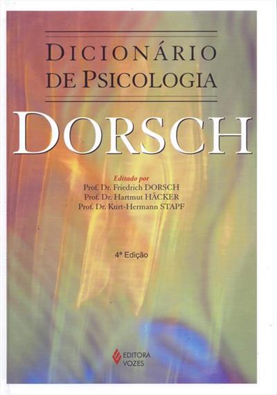 DICIONARIO DE PSICOLOGIA DORSCH
