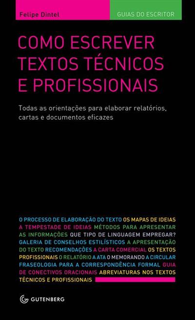 COMO ESCREVER TEXTOS TECNICOS E PROFISSIONAIS
