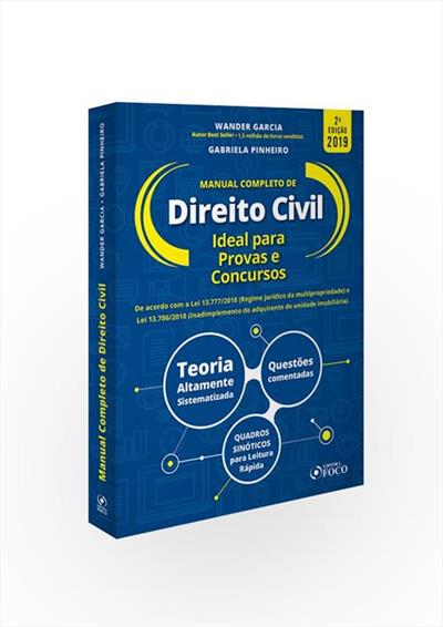 MANUAL COMPLETO DE DIREITO CIVIL: IDEAL...CONCURSOS