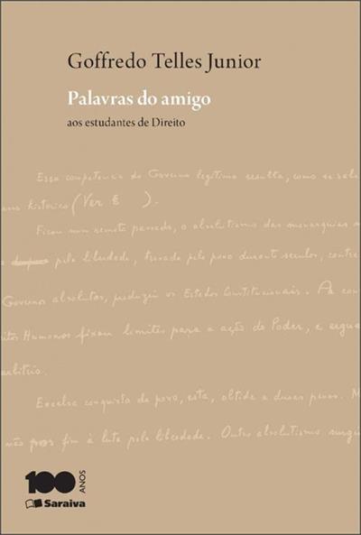 PALAVRAS DO AMIGO AOS ESTUDANTES DE DIREITO