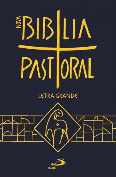 BIBLIA PASTORAL - CAPA CRISTAL - LETRA...GRANDE