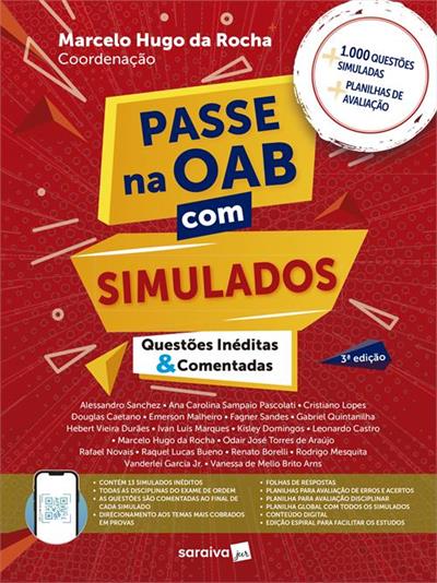PASSE NA OAB COM SIMULADOS - QUESTÕES INÉDITAS...2024