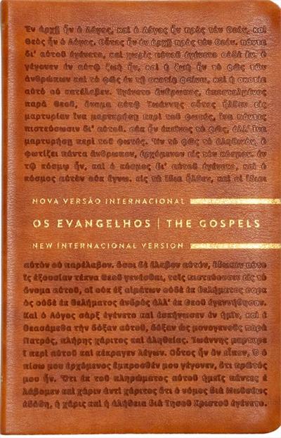 OS EVANGELHOS (EDIÇAO BILINGUE, PORTUGUES...FLEXIVEL)