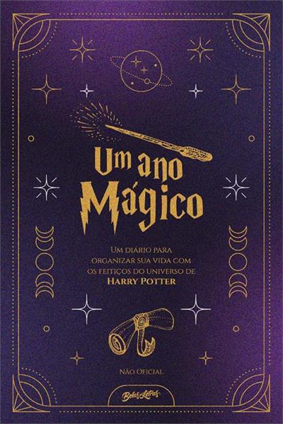 PLANNER UM ANO MAGICO COM HARRY POTTER...ADESIVOS)