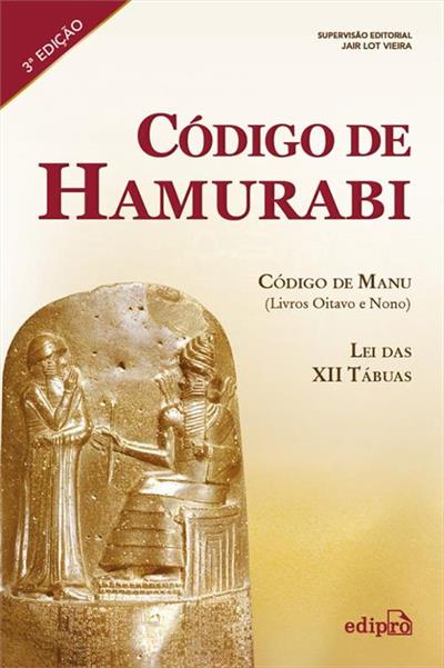 CODIGO DE HAMURABI: CODIGO DE MANU (LIVROS...TABUAS