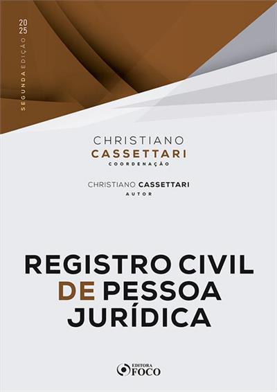 REGISTRO CIVIL DE PESSOA JURÍDICA - 2ª ED - 2025
