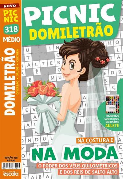 PICNIC DOMILETRAO - NA COSTURA E NA MODA - MEDIO: 318