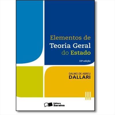 ELEMENTOS DE TEORIA GERAL DO ESTADO
