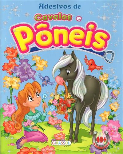 ADESIVOS DE CAVALOS E PONEIS - AZUL