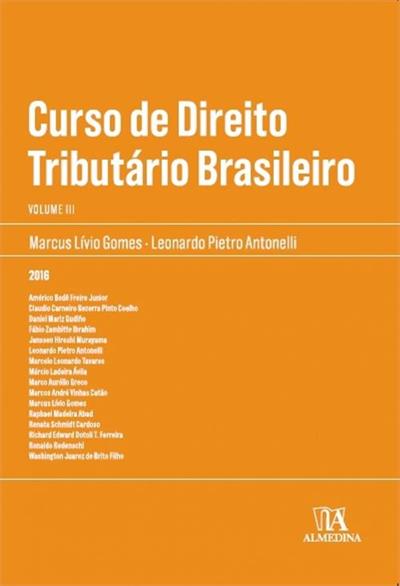 CURSO DE DIREITO TRIBUTARIO BRASILEIRO