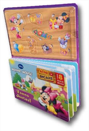ACHE E ENCAIXE: MINNIE MOUSE - VAMOS JUNTAS!