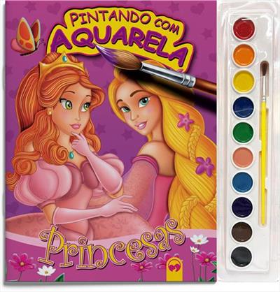 PRINCESAS: PINTANDO COM AQUARELA