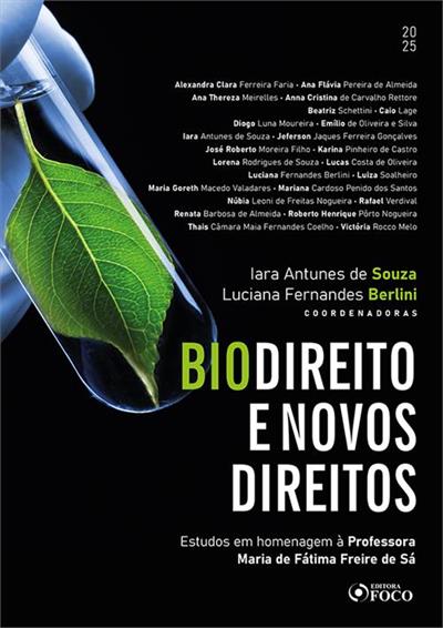 BIODIREITO E NOVOS DIREITOS - 1ª ED - 2025
